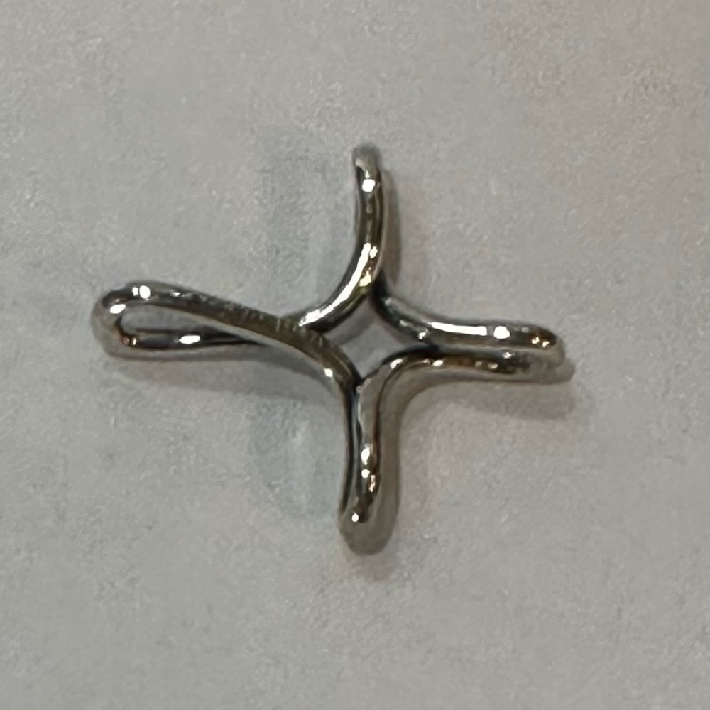 Tiffany’s cross necklace